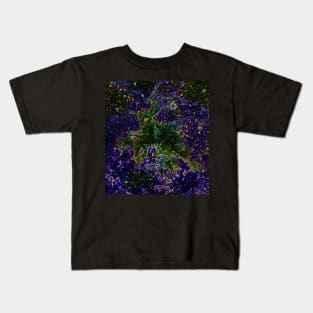 Black Panther Art - Glowing Edges 240 Kids T-Shirt